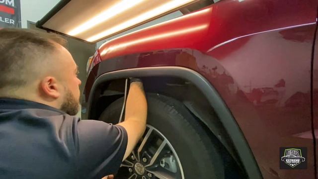 Extreme Dent Repaired On Jeep Grand Cherokee смотреть онлайн