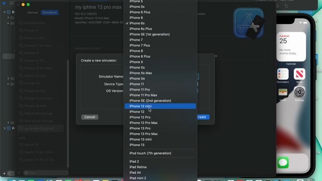 How to create iPhone Simulators in XCode In Telugu || iOS app Development смотреть онлайн
