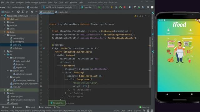 Online Food Order and Food Delivery App - Flutter iOS & Android UBER Eats Clone App with Firebase смотреть онлайн