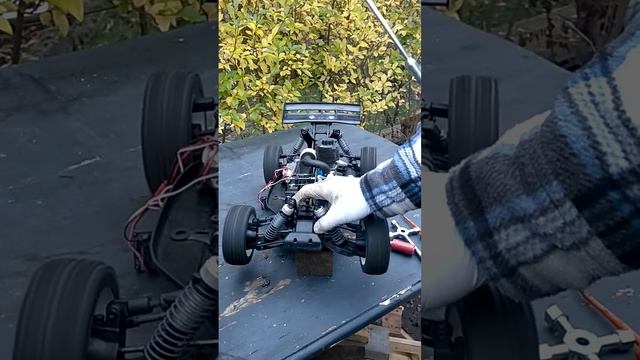 HOBAO HYPER 1/8 1:8 Scale NITRO RC Engine test tuning MAC 28 7 8 8.5 9 смотреть онлайн