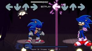 Friday Night Funkin' Lost To Darkness | Playble Old Sonic Vs Sonic Movie