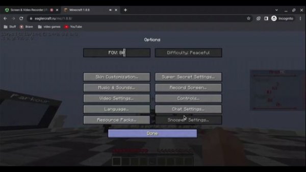 Eaglercraft X (1.8.8) UPDATE!