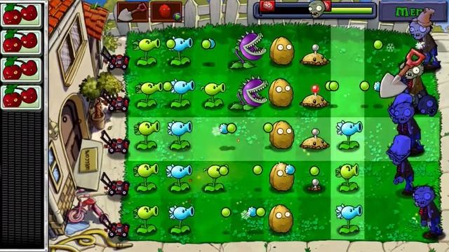 Прохождение Plants VS Zombies IOS edition #special day 2 смотреть онлайн