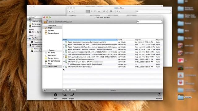 Introduction to iOS Dev Center - How to Deliver to Developer Certificates (video #3 of 3) смотреть онлайн