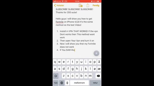 HOW TO PLAY FORTNITE ON IPHONE 4,5 AND 6! #always_working смотреть онлайн