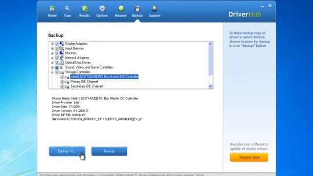 Backup and Restore Drivers with DriverHub смотреть онлайн