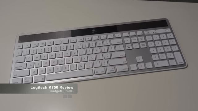 Logitech K750 Mac Solar Keyboard Review смотреть онлайн