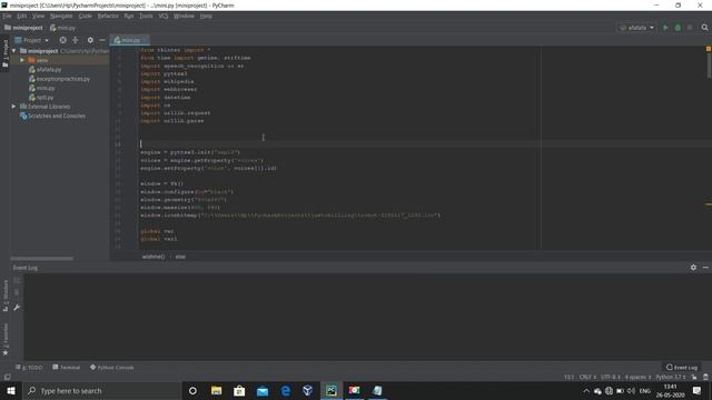 Virtual Voice Assistant Using Python language смотреть онлайн