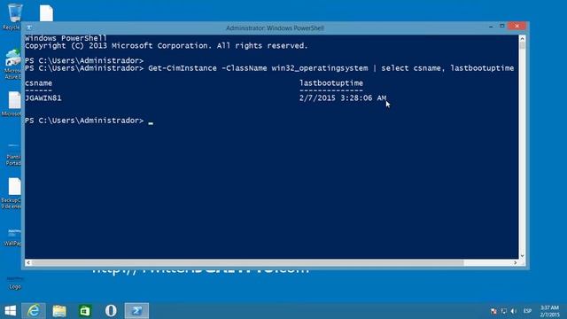 Conocer la última vez que se reinició Windows con PowerShell смотреть онлайн