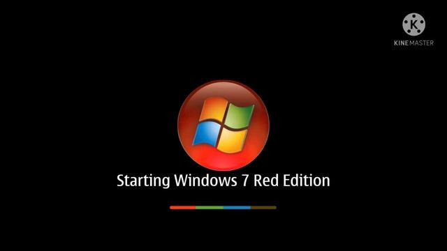 Windows 7 Red Edition startup and Shutdown смотреть онлайн
