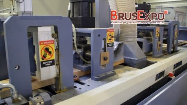 Производство клееного бруса. Компания BrusExpo. смотреть онлайн