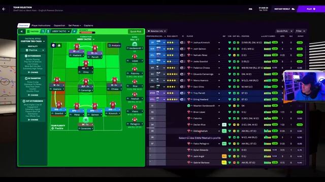 FOOTBALL MANAGER 2021 TESTING THE UBER TACTIC XBOX EDITION смотреть онлайн