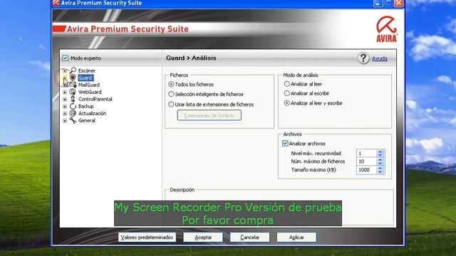 Configurar Avira Premium Suite 10 смотреть онлайн