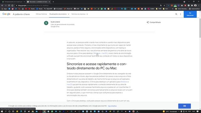 Como SINCRONIZAR GOOGLE DRIVE com PC (SEM OCUPAR ESPAÇO DE DISCO - NOVO GOOGLE DRIVE) смотреть онлайн