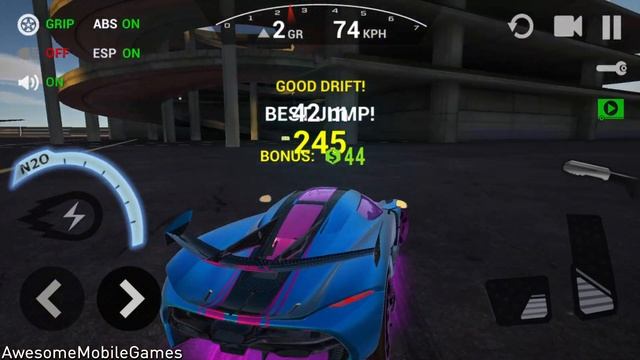 Ultimate Car Driving Simulator - KOENIGSEGG JESKO - Unlimited Money MOD APK - Android Gameplay #55 смотреть онлайн