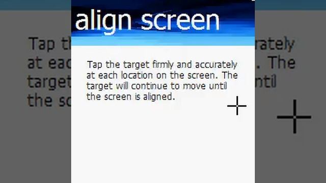Simple Tutorial: Aligning the touch screen Windows Mobile / Windows CE смотреть онлайн