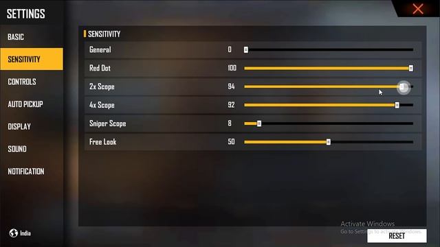 Menu play 7.6.3 headshot setting | free fire смотреть онлайн