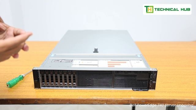 DELL POWER EDGE 740 Server Unboxing смотреть онлайн