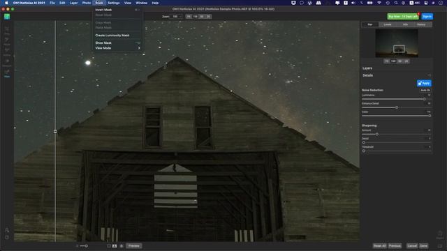 ON1 NoNoise AI 2021 for Mac | Interface & Workspace Quick View смотреть онлайн