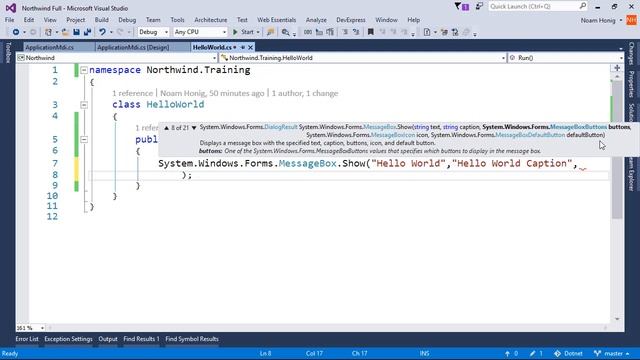 Method Parameters And Overloads смотреть онлайн