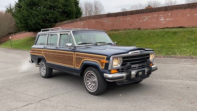 1989 Jeep Grand Wagoneer Startup and idle смотреть онлайн