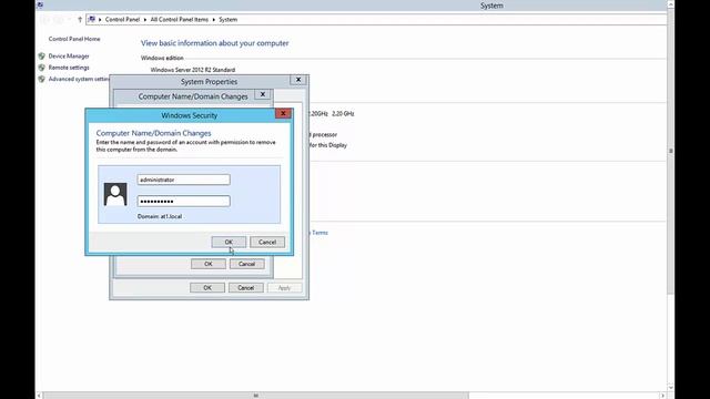 How to Disjoin a Server from a Domain in Server 2012 R2 смотреть онлайн