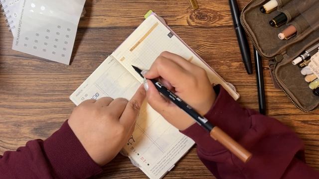 Plan With Me | Hobonichi Weeks смотреть онлайн