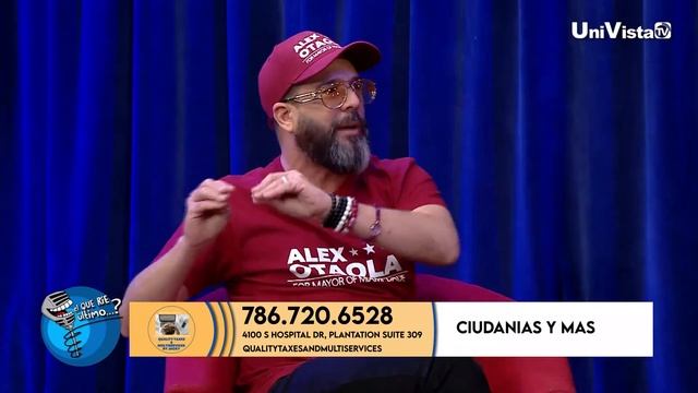 Alexander Otaola explica todo acerca de su campaña para alcalde I El Que Ríe Último I UniVista TV смотреть онлайн