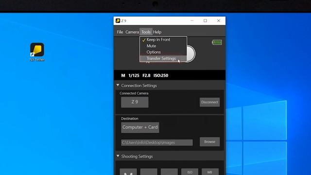 Tethered Photography With NX Tether | Nikon Digitutor