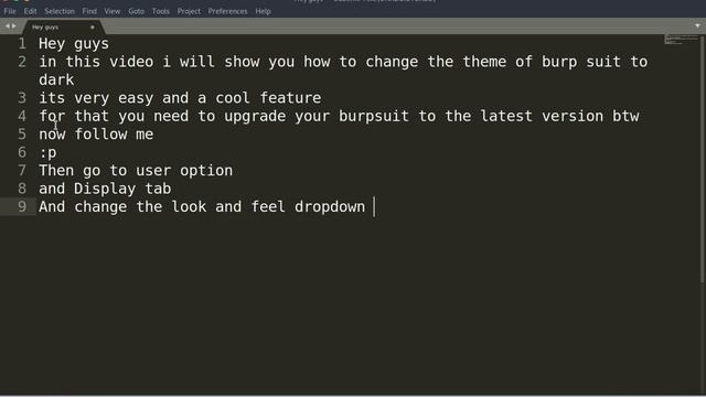 How to enable dark theme / dark mode on Burpsuite смотреть онлайн