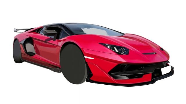 Realistic Car Drawing - LAMBORGHINI AVENTADOR SVJ | Time-lapse | drawingpat смотреть онлайн