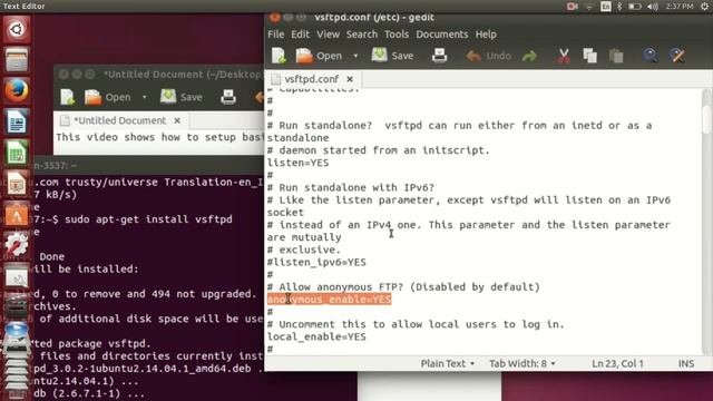 Install FTP server in Ubuntu смотреть онлайн