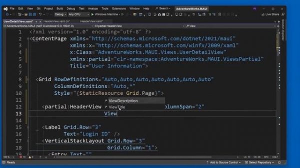 Create Reusable UI (7 of 18) _ Building Apps with XAML and .NET MAUI