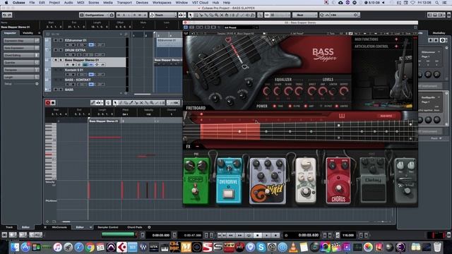 Waves Bass Slapper - Virtual Instrument Plugin - Track and First Impressions смотреть онлайн