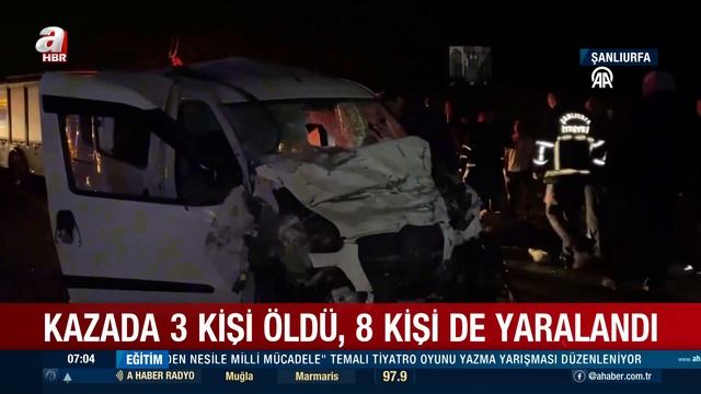 Şanlıurfa'da feci kaza! Zincirleme kazada 3 kişi öldü, 8 kişi yaralandı | A Haber смотреть онлайн