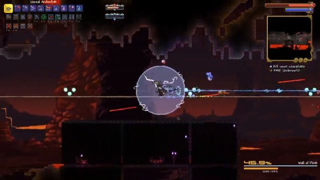 Wall of Flesh Boss Fight (Calamity Revengeance | Master Mode | Ranger) смотреть онлайн
