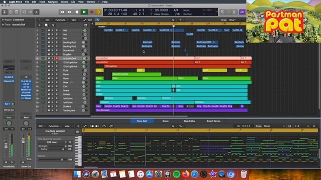 Postman Pat Theme | Logic Pro X Theme Song Remake Series #16 смотреть онлайн