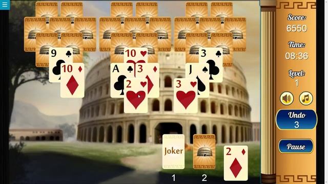 Ancient Rome Solitaire смотреть онлайн