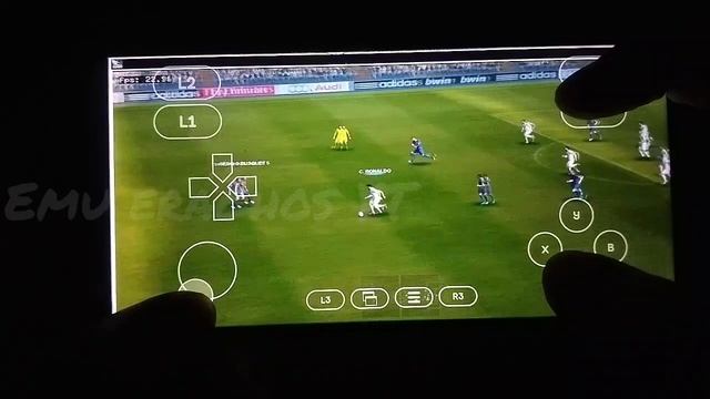 Winlator V5.1 | PES 2013 (virtual Gamepad) | Mediatek Helio G85