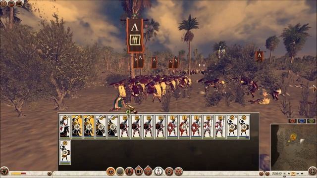 Total War: Rome 2 Online Battle #0017: Carthage vs Sparta смотреть онлайн