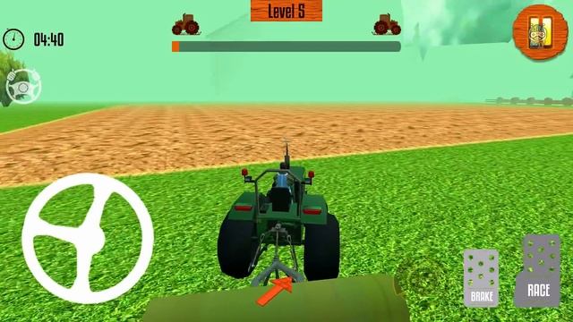 Real Tractor Farm Driving 2019 - Farming Plow Tools Simulator - Android Gameplay смотреть онлайн