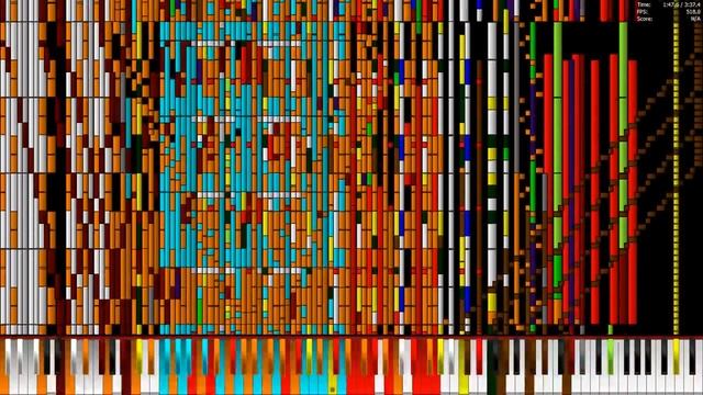 [Black MIDI] Bad Apple 4.6 Million 64 bit PFA run смотреть онлайн