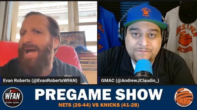 PREGAME POD | Knicks vs Nets Preview w/ Evan Roberts of WFAN смотреть онлайн