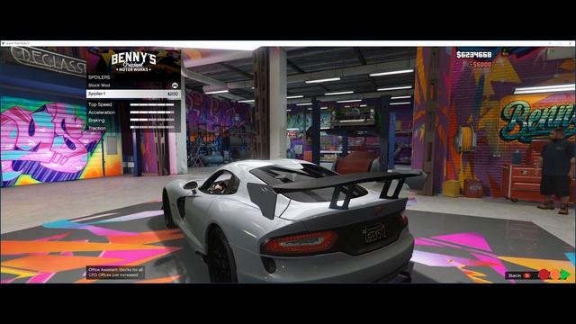 TUNiNG GTA5 - DODGE VIPER смотреть онлайн