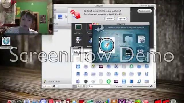 How To Change Icons In Mac OS X Snow Leopard смотреть онлайн