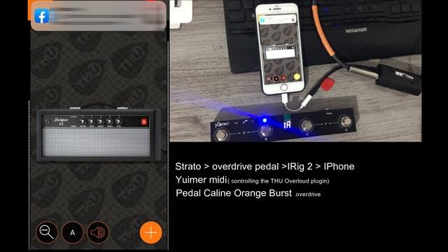 Pedal chocolate MIDI Controller Wireless Yuimer - TH-U iOS смотреть онлайн