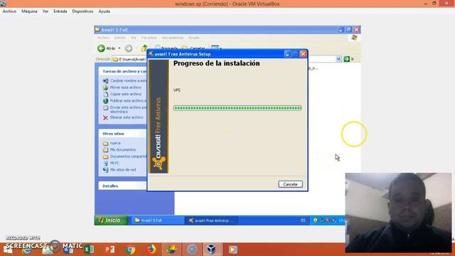 Instalacion de avast en S.O. windows xp instalado VirtualBox смотреть онлайн