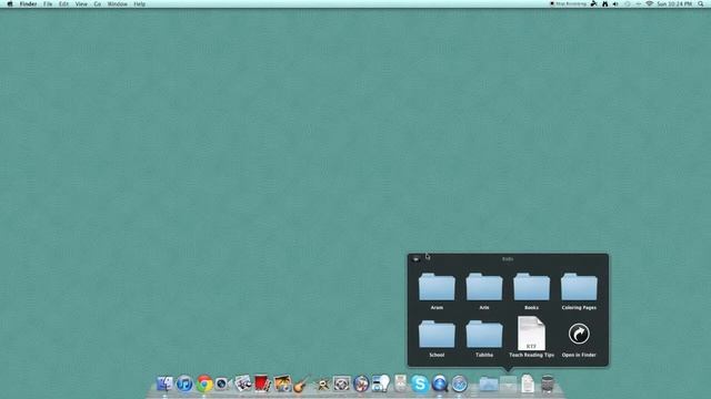 Documents, Downloads and Trash on the Mac Dock HD смотреть онлайн