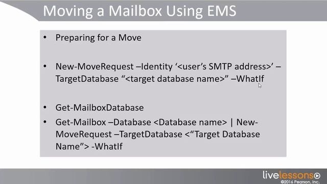 9 1 Migrating Mailboxes to Exchange Server 2016 смотреть онлайн