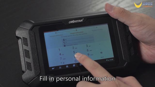 OBDSTAR X300 MINI For Chrysler Tutorials: Register and Update смотреть онлайн